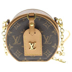 Louis Vuitton Monogram Chappo Necklace Mini Shoulder Bag Brown