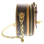 Louis Vuitton Monogram Chappo Necklace Mini Shoulder Bag Brown
