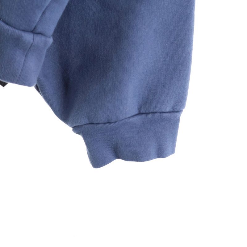 Balenciaga Icognito Zip Up Hoodie Navy