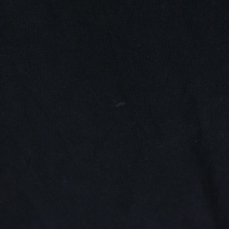 Balenciaga Distressed Flame Logo Oversize T-Shirt Black
