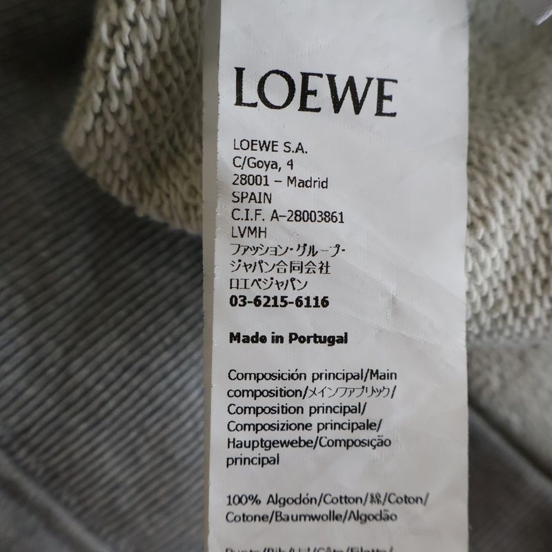 Loewe Relaxed Fit Hoodie Anagram Fit Pullover Sweater