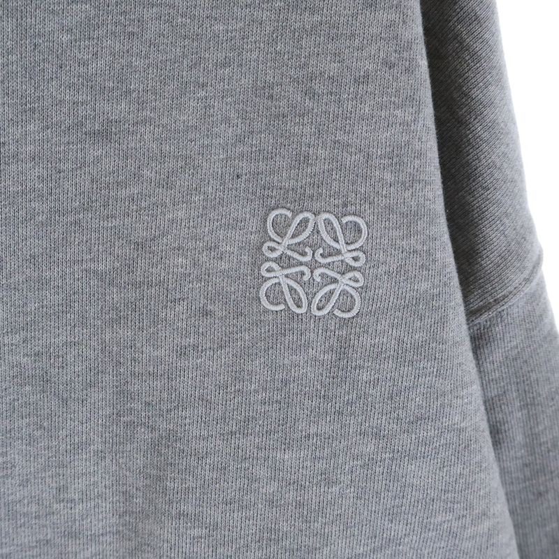 Loewe Relaxed Fit Hoodie Anagram Fit Pullover Sweater