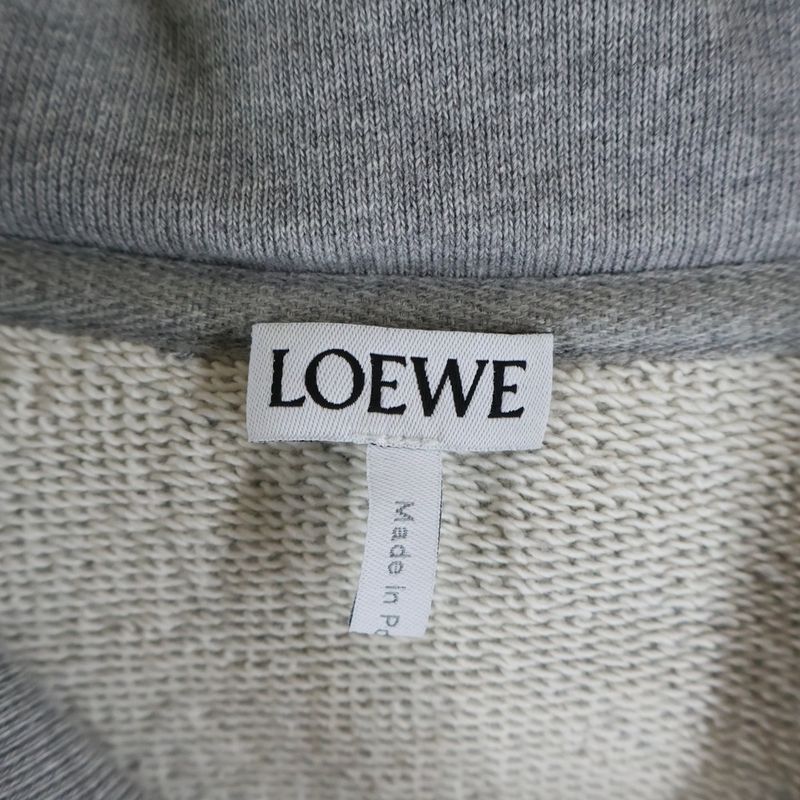 Loewe Relaxed Fit Hoodie Anagram Fit Pullover Sweater