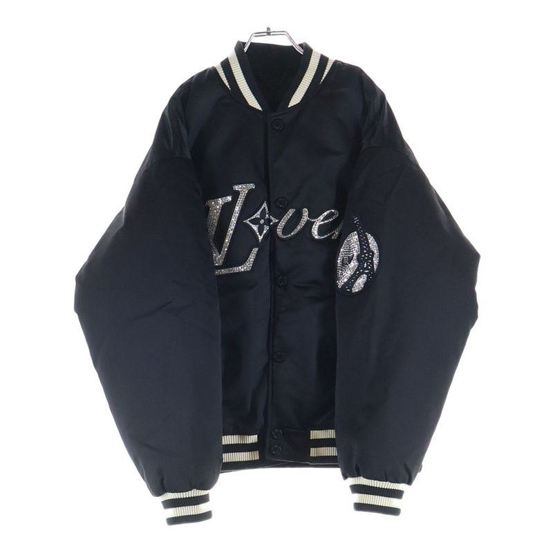 Louis Vuitton Embroidered Nylon Baseball Jacket Gpd