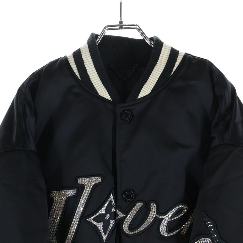 Louis Vuitton Embroidered Nylon Baseball Jacket Gpd
