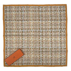 Hermes Scarf Silk Carre 90 Bolduc Au Beige