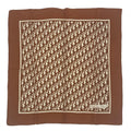 Dior Scarf Trotter Pattern Brown