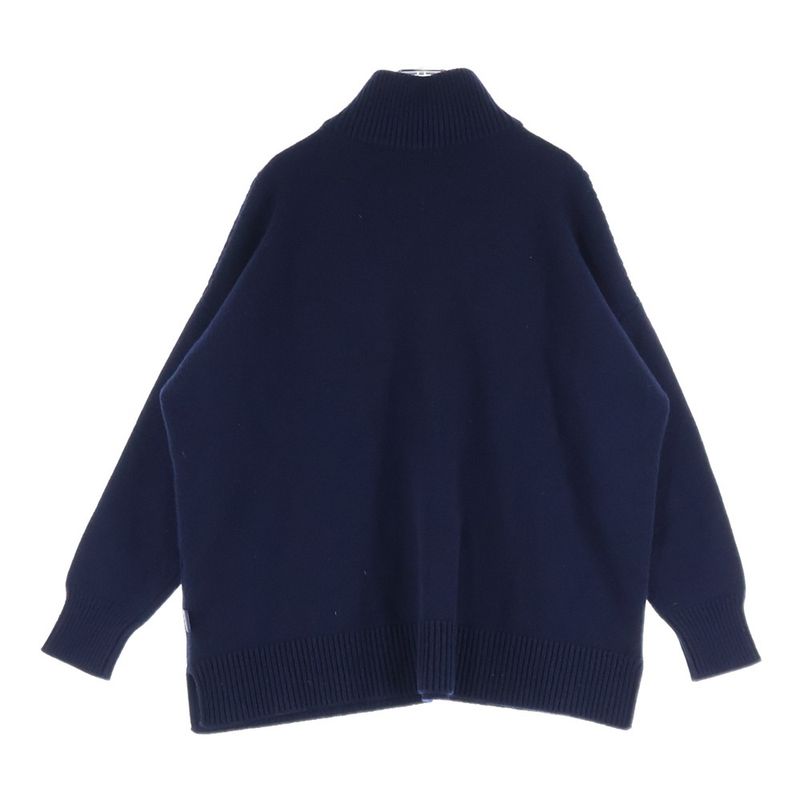 Loewe Half Zip Cashmere Sweater Anagram Logo Knit