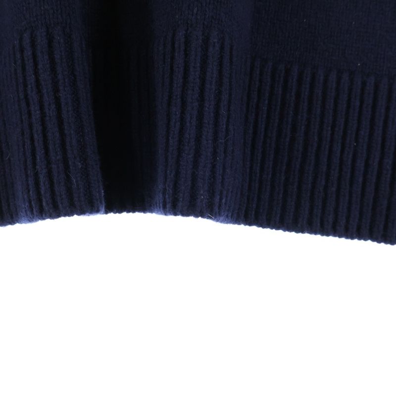 Loewe Half Zip Cashmere Sweater Anagram Logo Knit