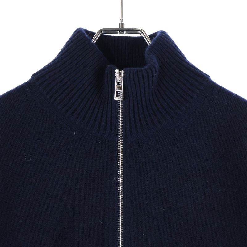 Loewe Half Zip Cashmere Sweater Anagram Logo Knit