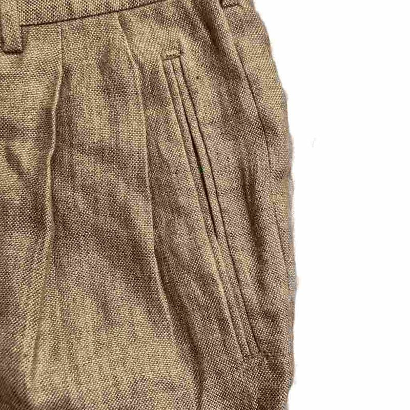 Fendi Old Pants Trousers Tuck Brown
