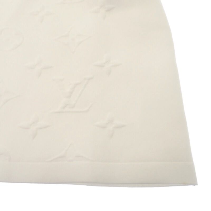 Louis Vuitton T-Shirt XL White Short Sleeve Embossed