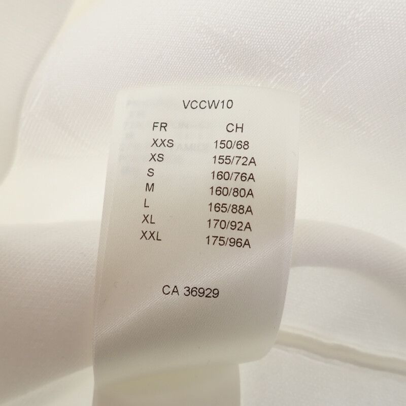 Louis Vuitton T-Shirt XL White Short Sleeve Embossed