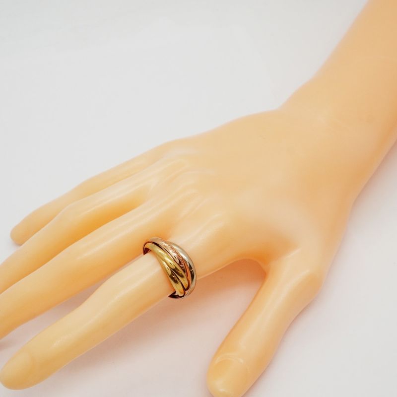 Cartier Ring Trinity 18K Yellow Gold 18K White