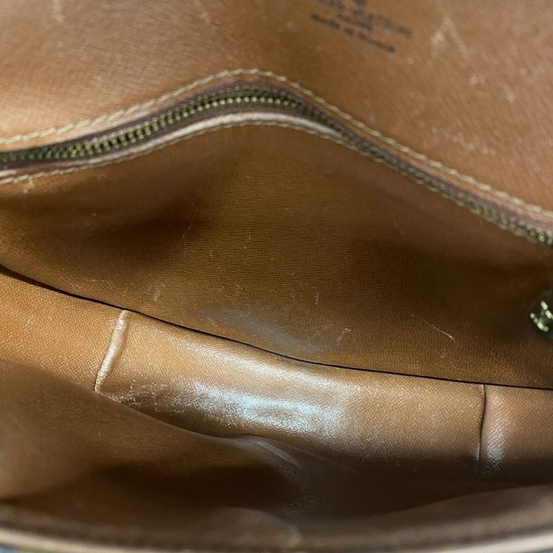 Louis Vuitton Shoulder Bag Monogram Cite MM Brown T-Shirt