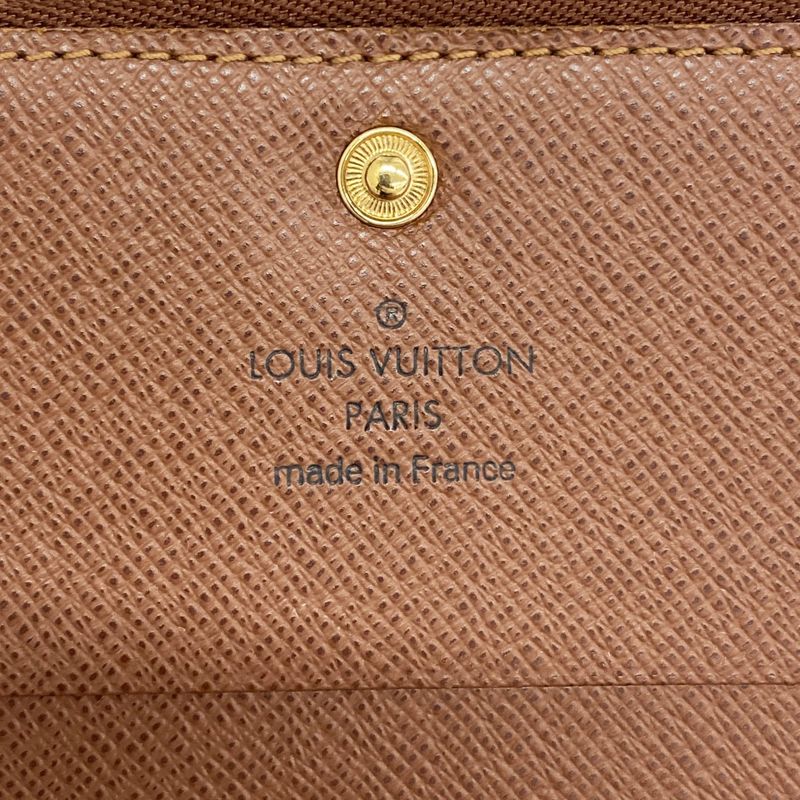 Louis Vuitton Coin Case Monogram Porte Monnaie Insolite Brown