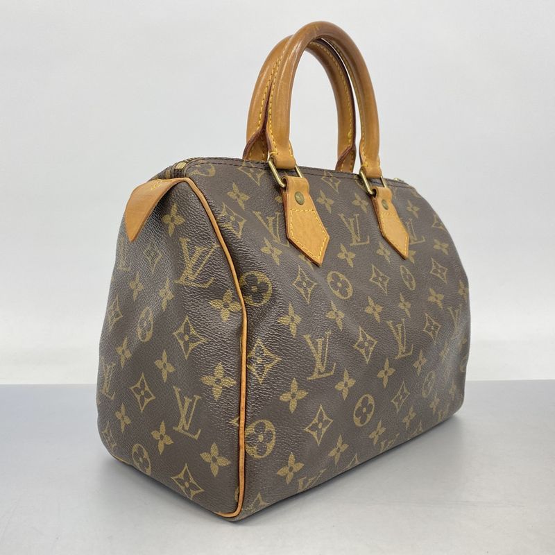 Louis Vuitton Handbag Monogram Speedy 25 Brown