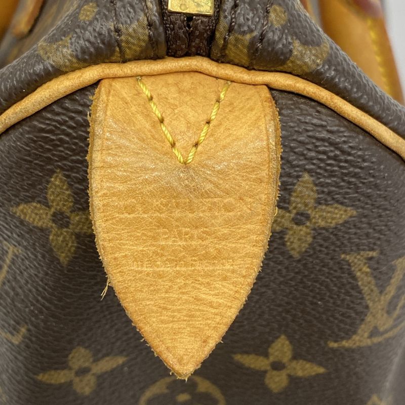 Louis Vuitton Handbag Monogram Speedy 25 Brown