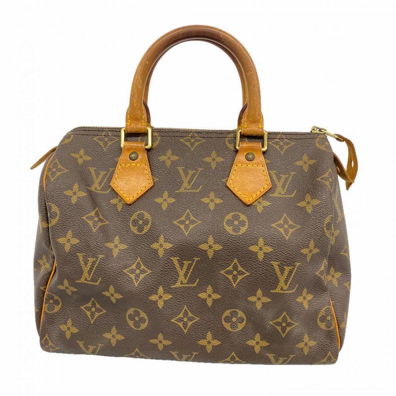 Louis Vuitton Handbag Monogram Speedy 25 Brown