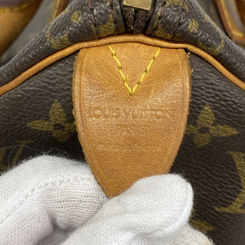 Louis Vuitton Handbag Monogram Speedy 25 Brown