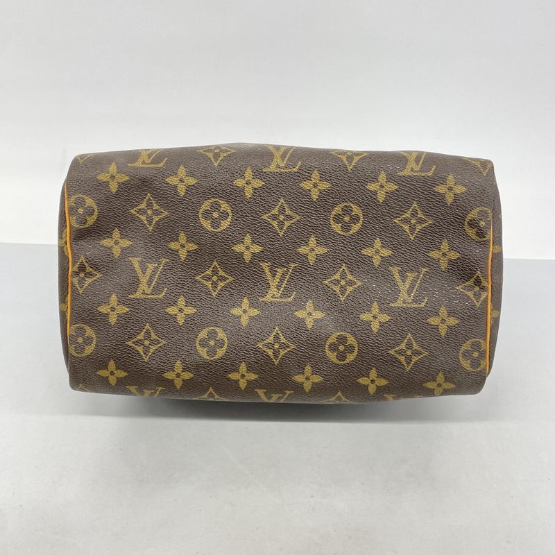 Louis Vuitton Handbag Monogram Speedy 25 Brown