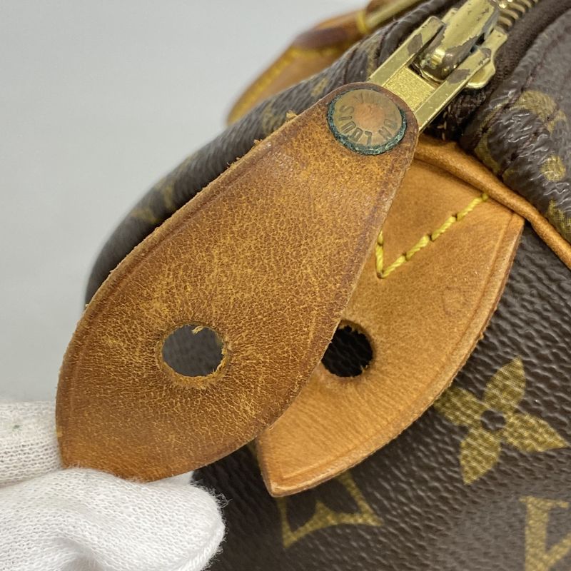 Louis Vuitton Handbag Monogram Speedy 25 Brown