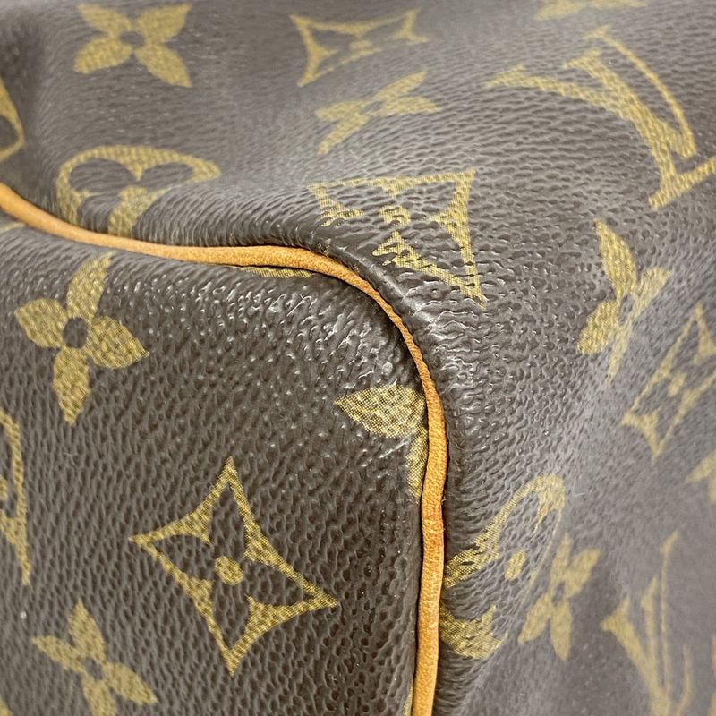 Louis Vuitton Handbag Monogram Speedy 25 Brown