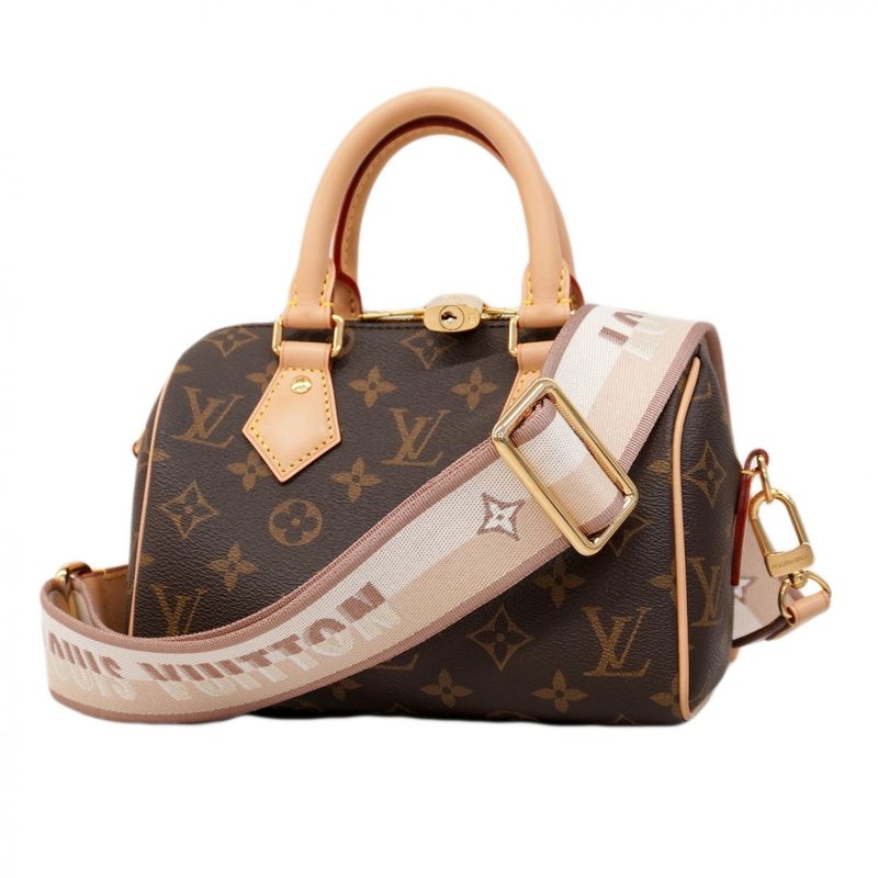 Louis Vuitton Handbag Monogram Speedy Bandouliere 20 Brown Beige 2-Way Bag