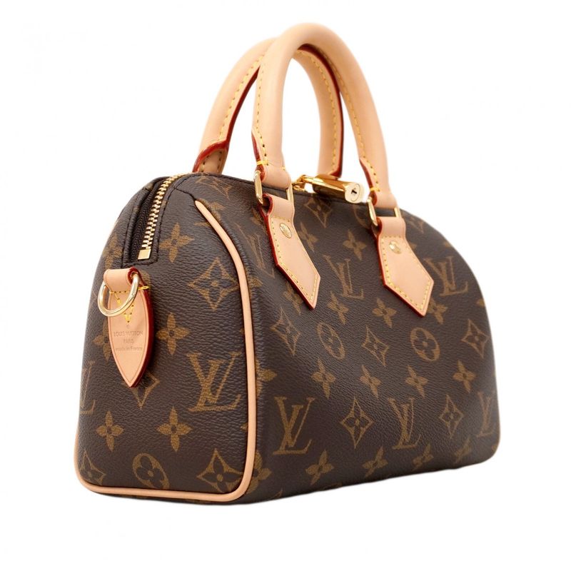 Louis Vuitton Handbag Monogram Speedy Bandouliere 20 Brown Beige 2-Way Bag