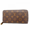 Louis Vuitton Wallet Monogram Zippy Brown Coquelicot