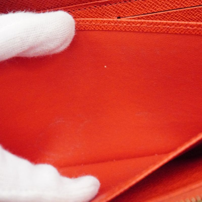 Louis Vuitton Wallet Monogram Zippy Brown Coquelicot