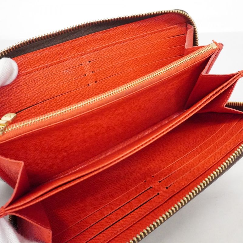 Louis Vuitton Wallet Monogram Zippy Brown Coquelicot