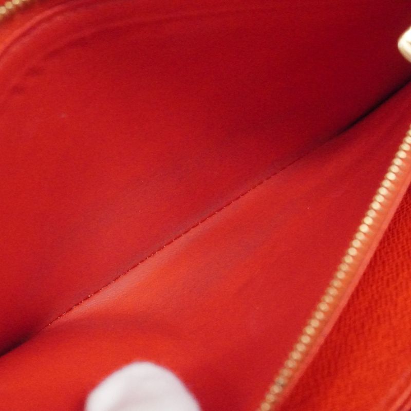 Louis Vuitton Wallet Monogram Zippy Brown Coquelicot