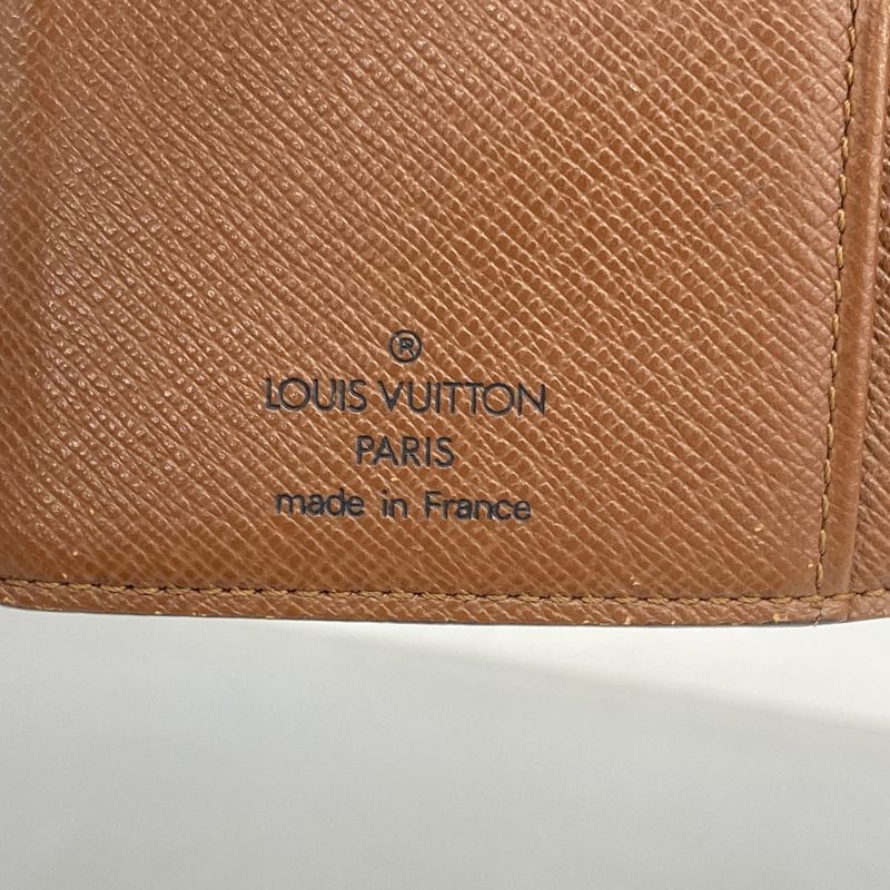 Louis Vuitton Wallet Monogram Porte Monnaie Viennois Brown