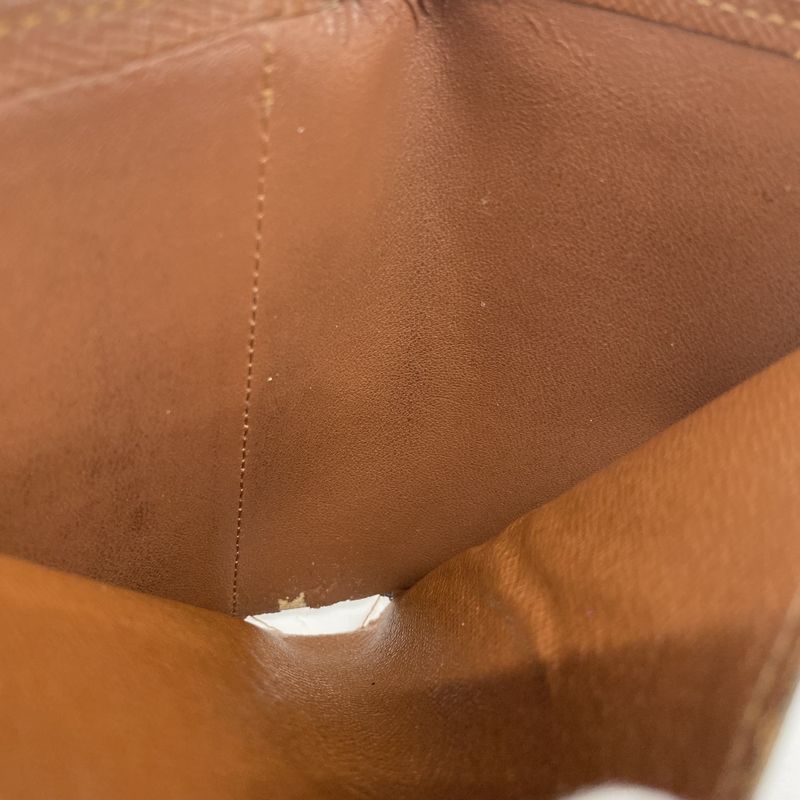 Louis Vuitton Wallet Monogram Porte Monnaie Viennois Brown