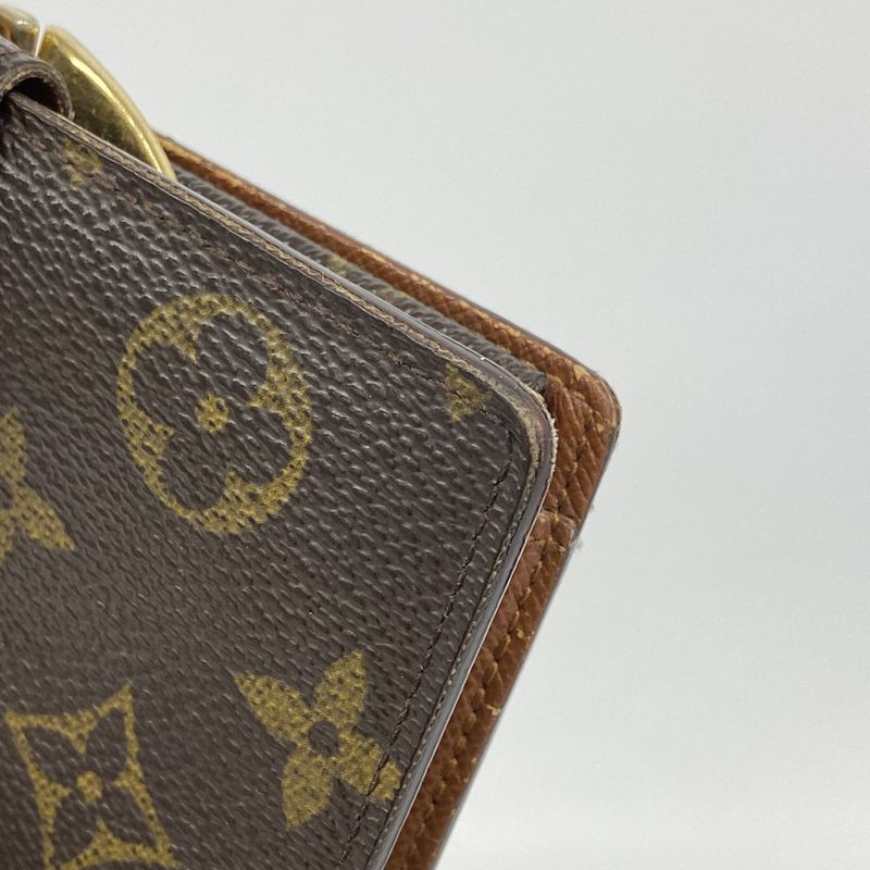 Louis Vuitton Wallet Monogram Porte Monnaie Viennois Brown