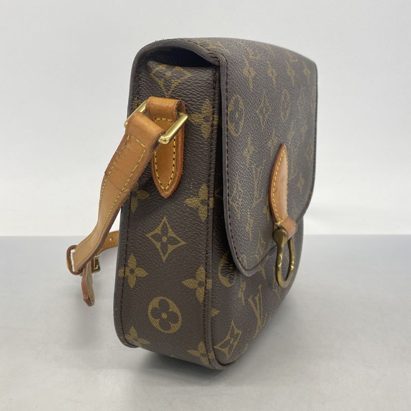 Louis Vuitton Shoulder Bag Monogram Saint Cloud MM Brown