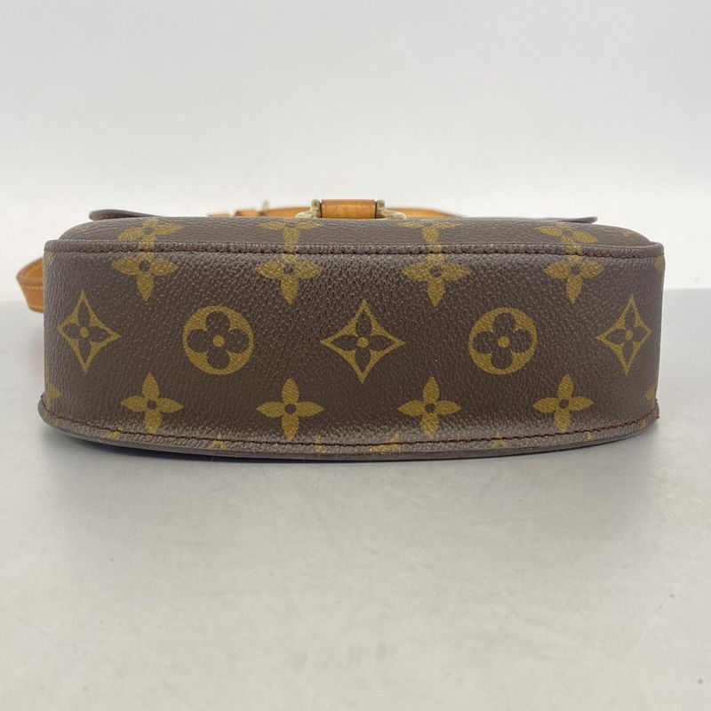 Louis Vuitton Shoulder Bag Monogram Saint Cloud MM Brown