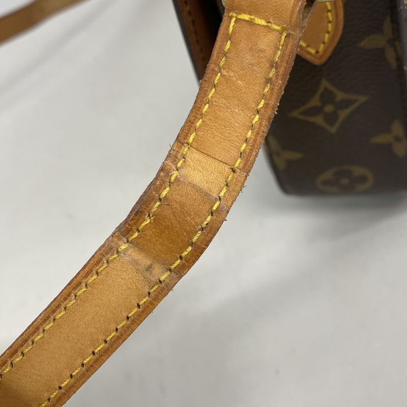Louis Vuitton Shoulder Bag Monogram Saint Cloud MM Brown