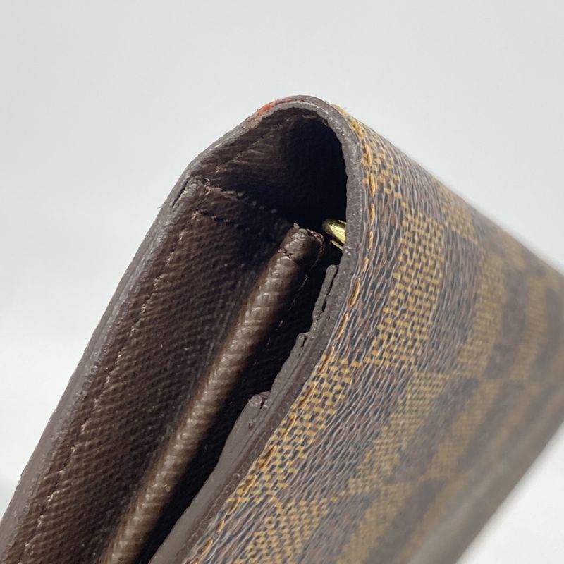 Louis Vuitton Wallet Damier Portefeuille Brother Ebene Evene