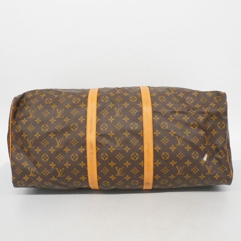 Louis Vuitton Boston Bag Monogram Keepall 60 Brown