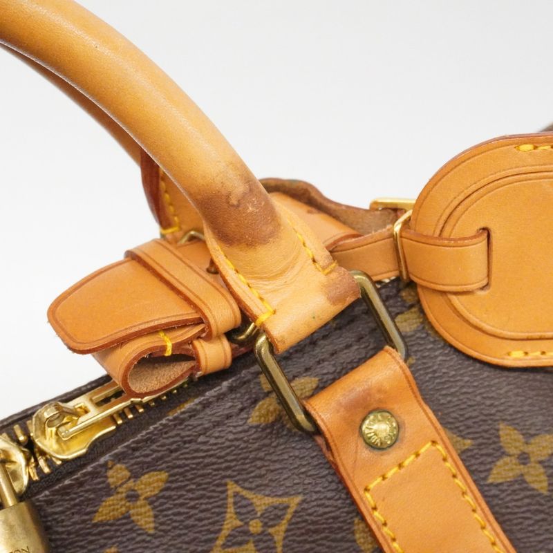 Louis Vuitton Boston Bag Monogram Keepall 60 Brown