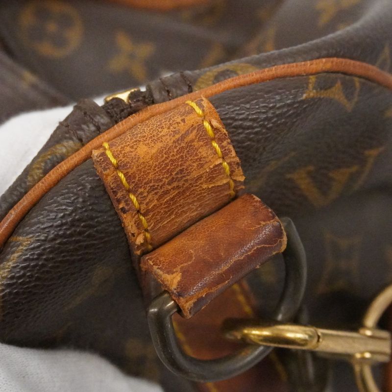 Louis Vuitton Boston Bag Monogram Keepall Bandouliere 45 Brown