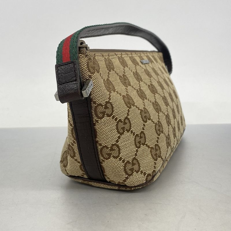 Gucci Handbag GG Canvas Sherry Beige Brown