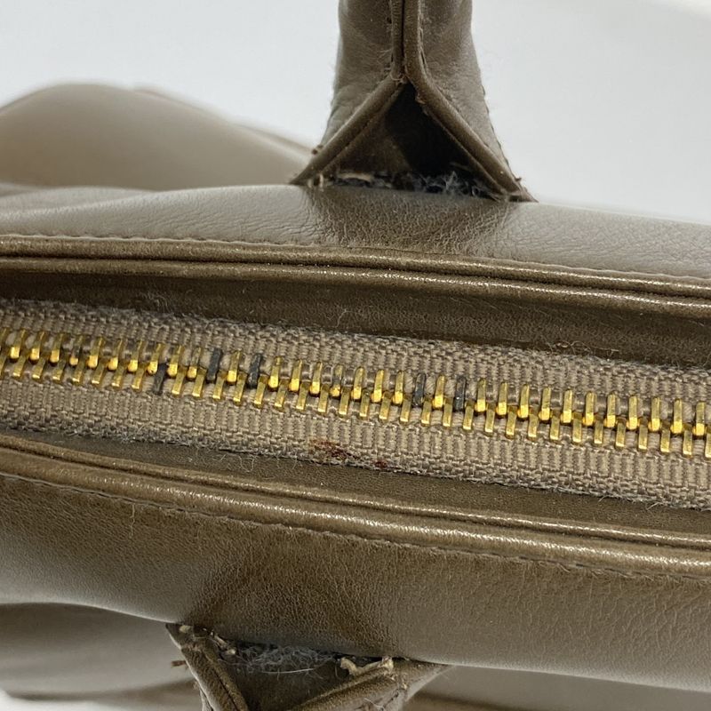 Chanel Handbag Quilted Lambskin Brown Gold