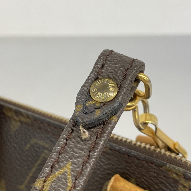 Louis Vuitton Handbag Monogram Mini Speedy Brown 2-Way Bag
