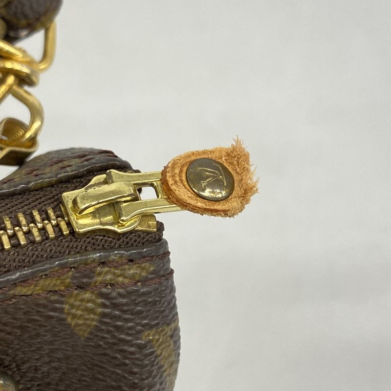 Louis Vuitton Handbag Monogram Mini Speedy Brown 2-Way Bag