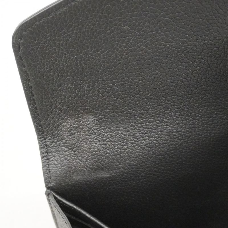 Louis Vuitton Wallet Monogram Empreinte Portefeuille Sarah Noir Black