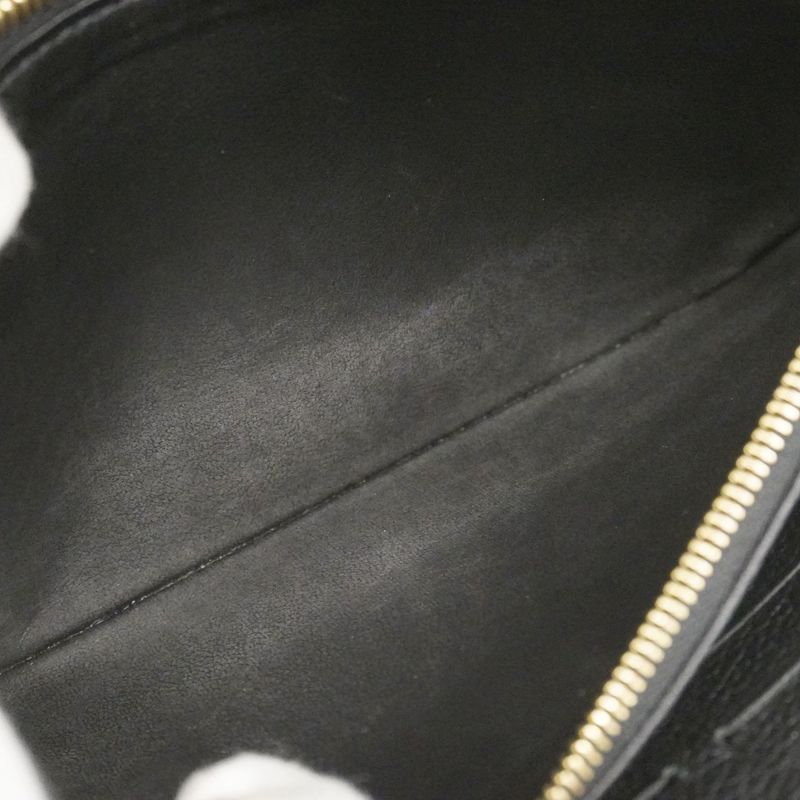 Louis Vuitton Wallet Monogram Empreinte Portefeuille Sarah Noir Black
