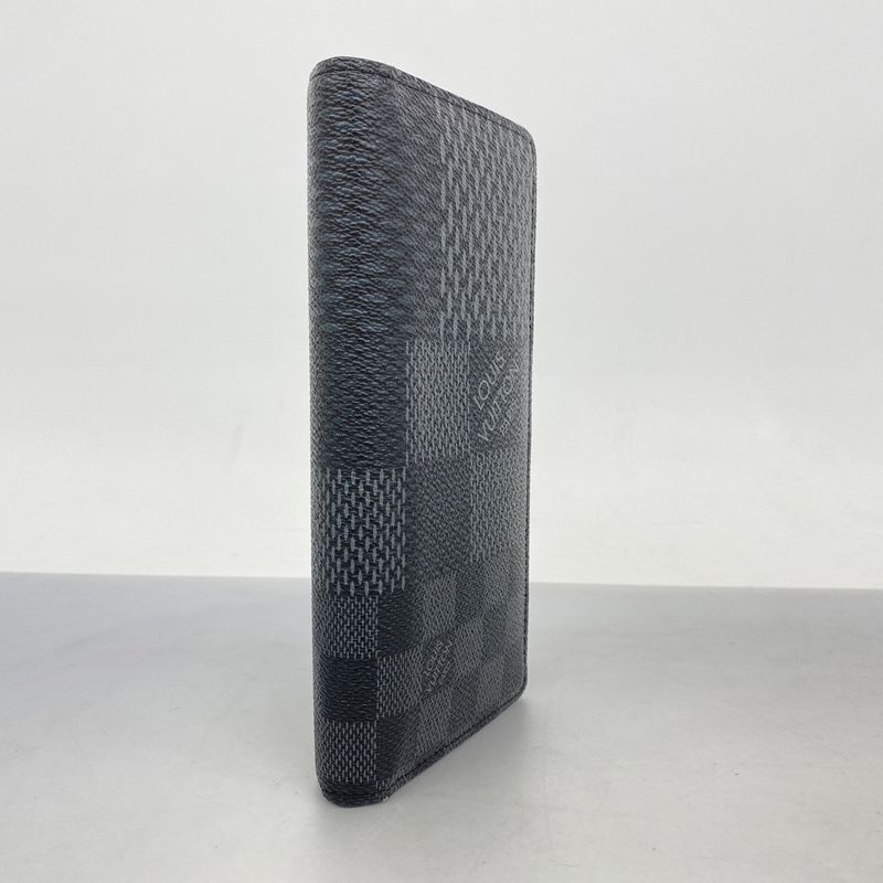Louis Vuitton Wallet Damier Graphite Portefeuille Brother NM